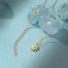 AERIE TURQUOISE SUNBURST NECKLACE