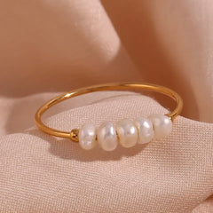 VALERIE FRESHWATER PEARL DAINTY RING