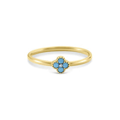EVITA DAINTY FLOWER  RING