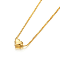 HARPER SMOOTH HEART NECKLACE