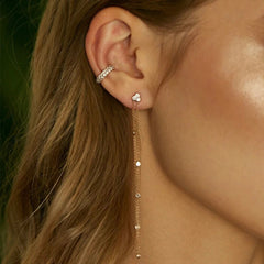 CLARA STERLING SILVER DANGLE EARRINGS