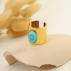 SLOANE BOHO TURQUOISE RING