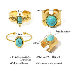 SLOANE BOHO TURQUOISE RING