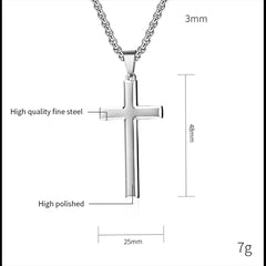 VITORIO CROSS NECKLACE