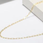 GEMMA PAPERCLIP NECKLACE