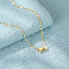 KENNA STERLING SILVER DAINTY HEART NECKLACE