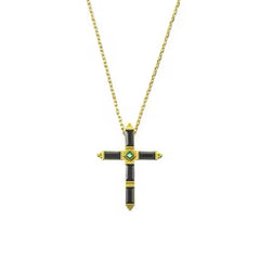 ALORA DAINTY CROSS NECKLACE