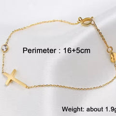 DANIELLA CROSS BRACELET