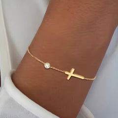 DANIELLA CROSS BRACELET