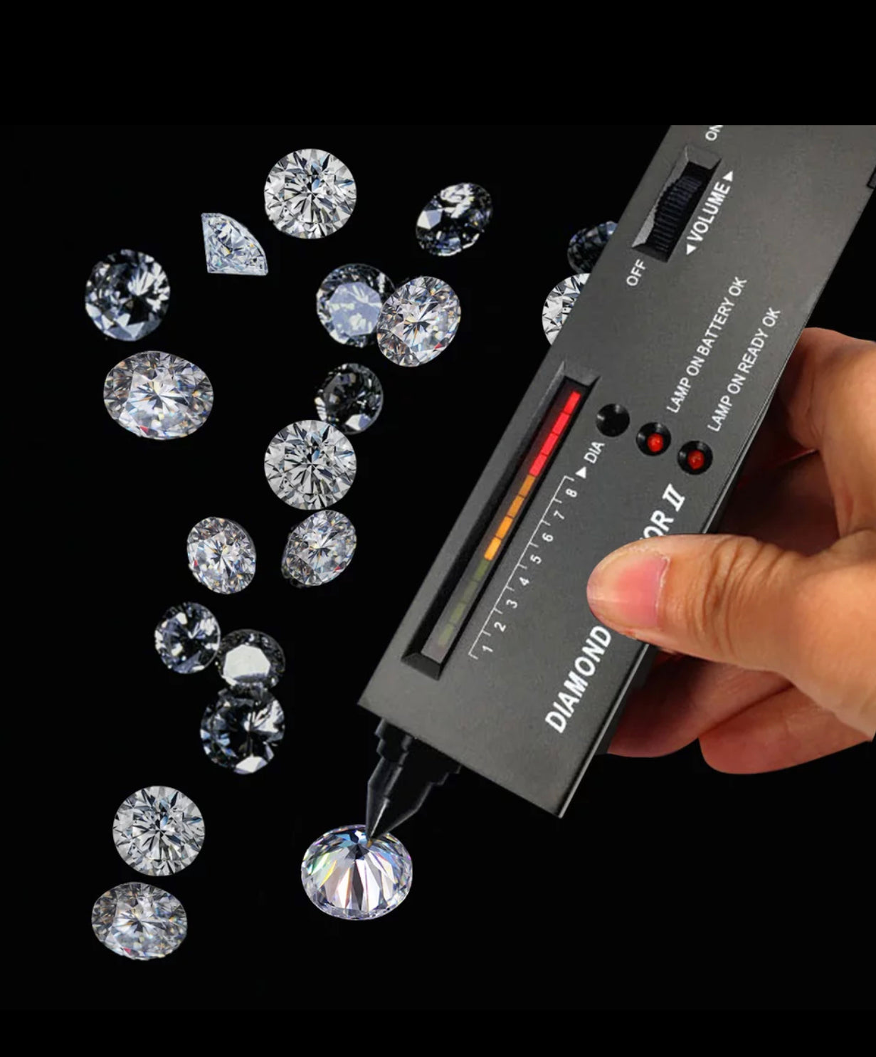 JAMIE LEE STERLING SILVER MOISSANITE TENNIS BRACELET