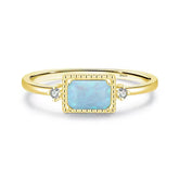 BLAIR STERLING SILVER OPAL RING