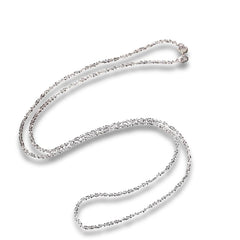 FABIOLA DIAMOND CUT ROPE CHAIN NECKLACE