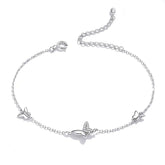 ELSIE STERLING SILVER BUTTERFLY BRACELET
