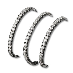 JAMIE LEE STERLING SILVER MOISSANITE TENNIS BRACELET