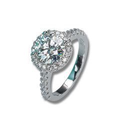 DIAMANDA 2CT MOISSANITE DIAMOND RING