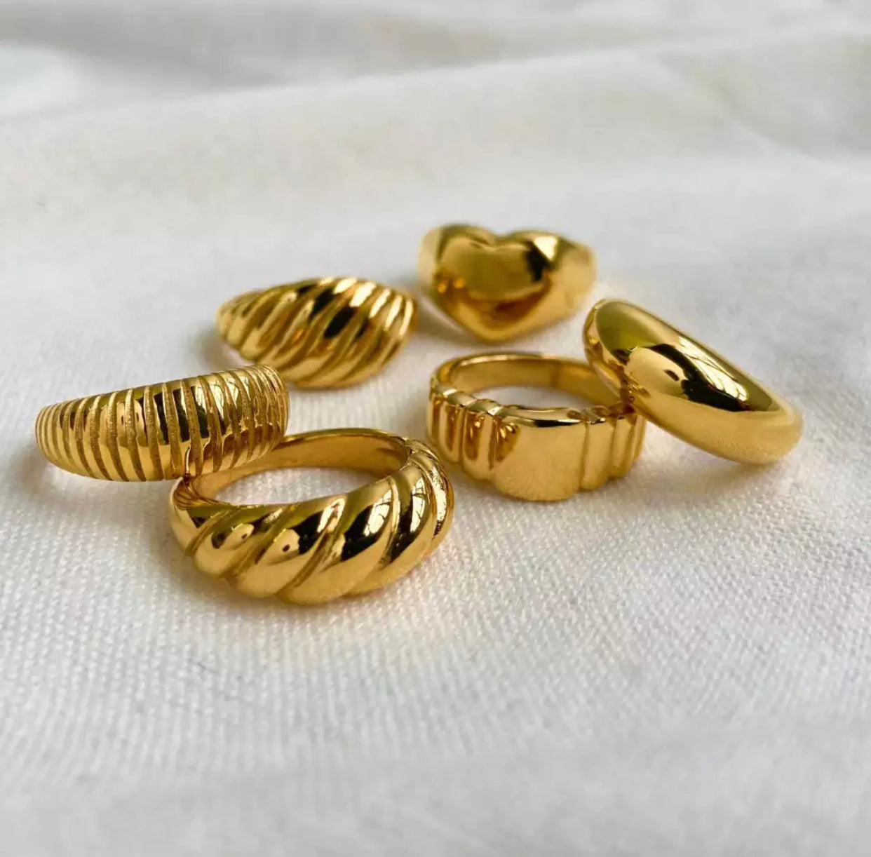 NICOLA HEART SHAPED RING