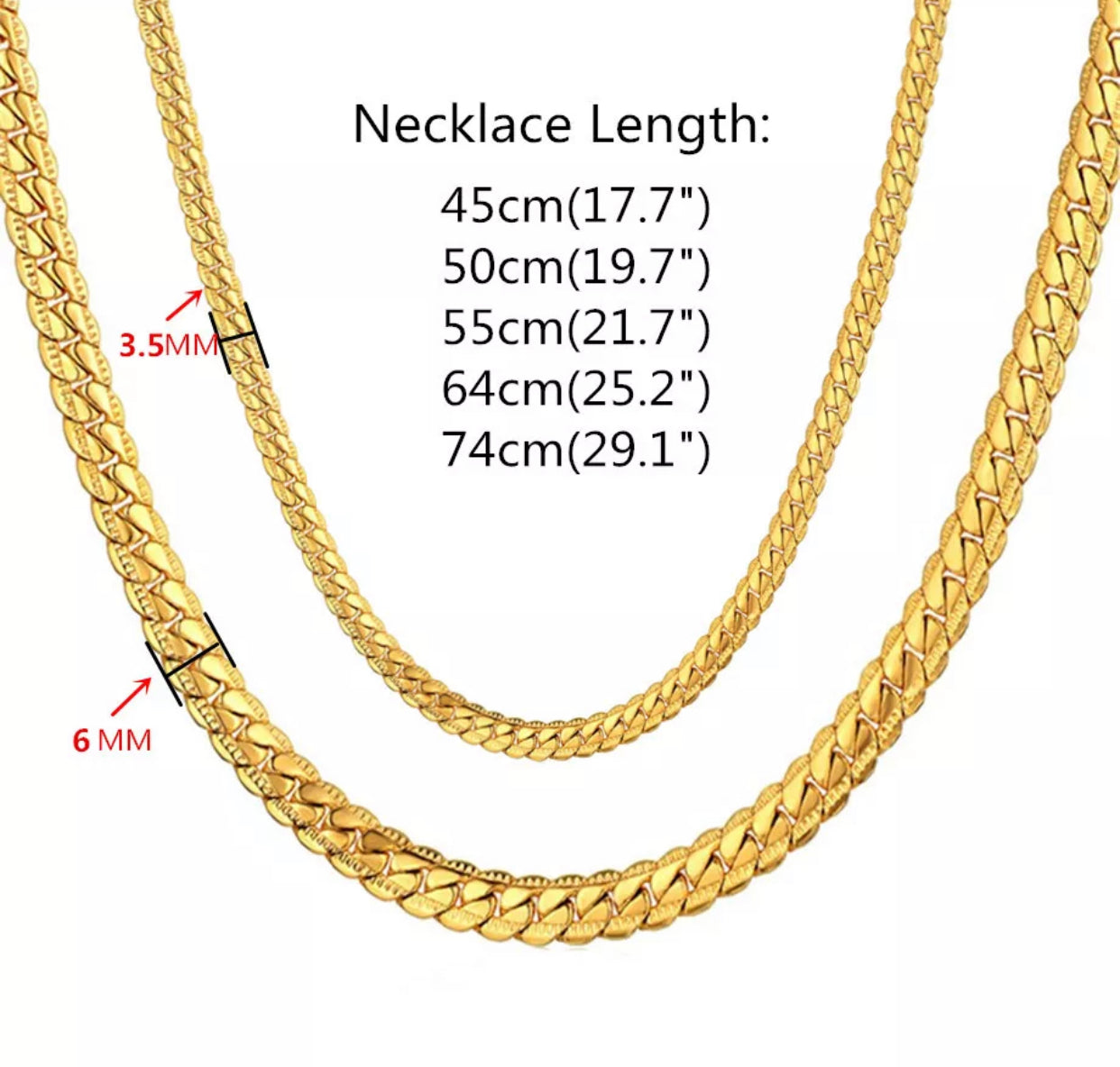 DEANGELO CUBAN NECKLACE