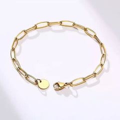 ADRINA PAPERCLIP LINK BRACELET