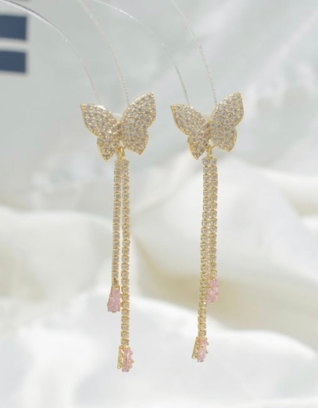 ZETA BUTTERFLY DANGLE EARRINGS