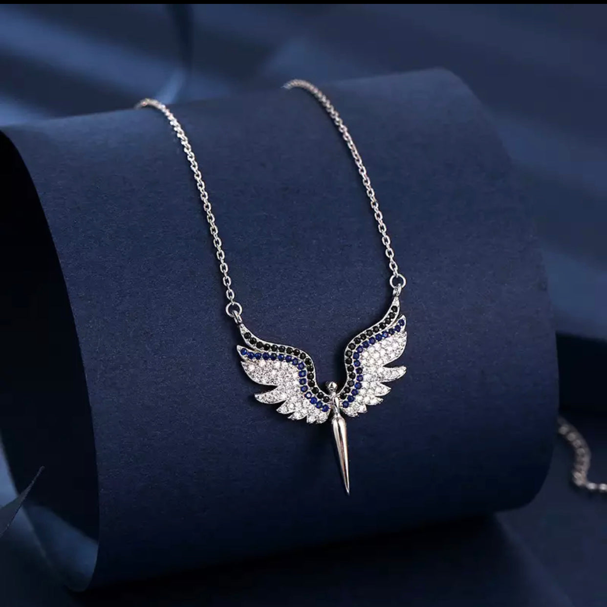 TATIANA LADY ANGEL WINGS NECKLACE