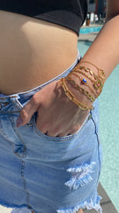 LIVIA GEOMETRIC C LINK BRACELET