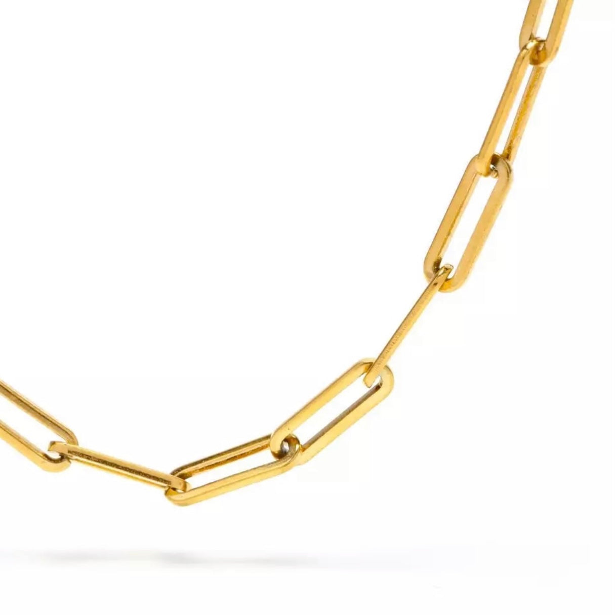 GEMMA PAPERCLIP NECKLACE
