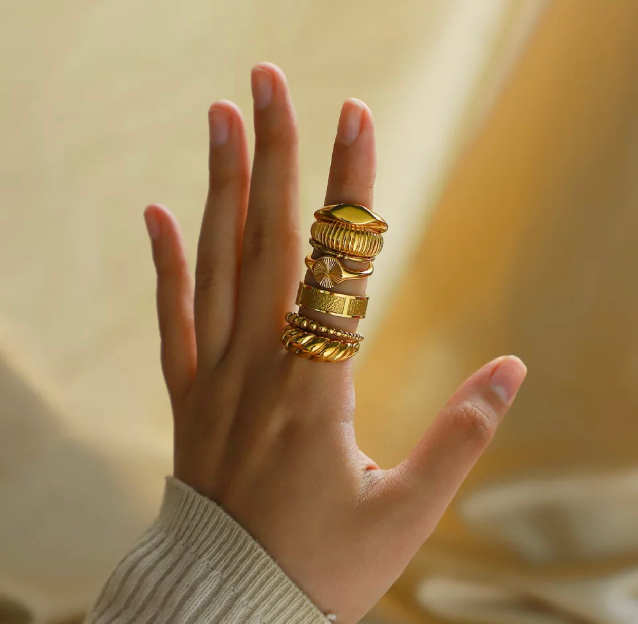 NICOLA HEART SHAPED RING