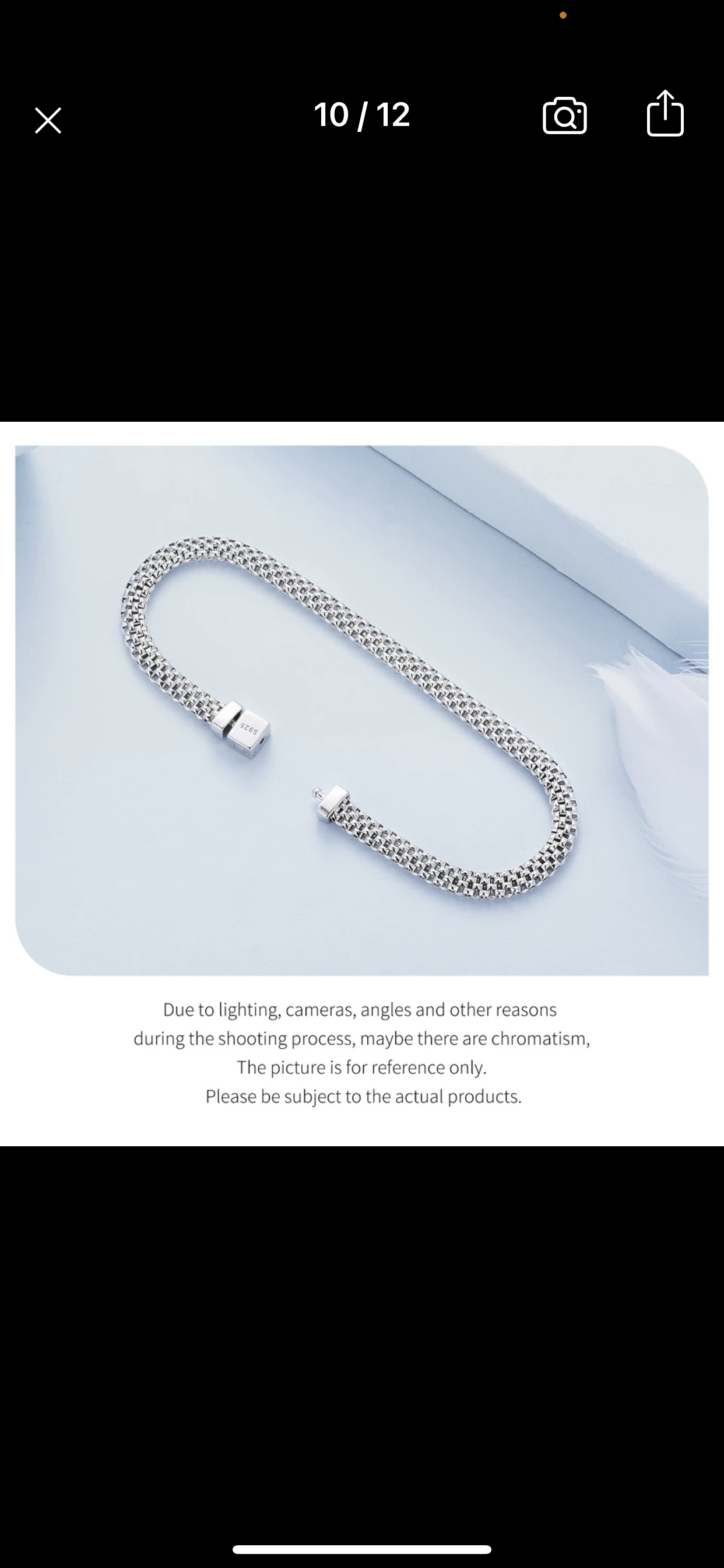 LEANDRA STERLING SILVER KNITTED SQUARE BUCKLE BRACELET