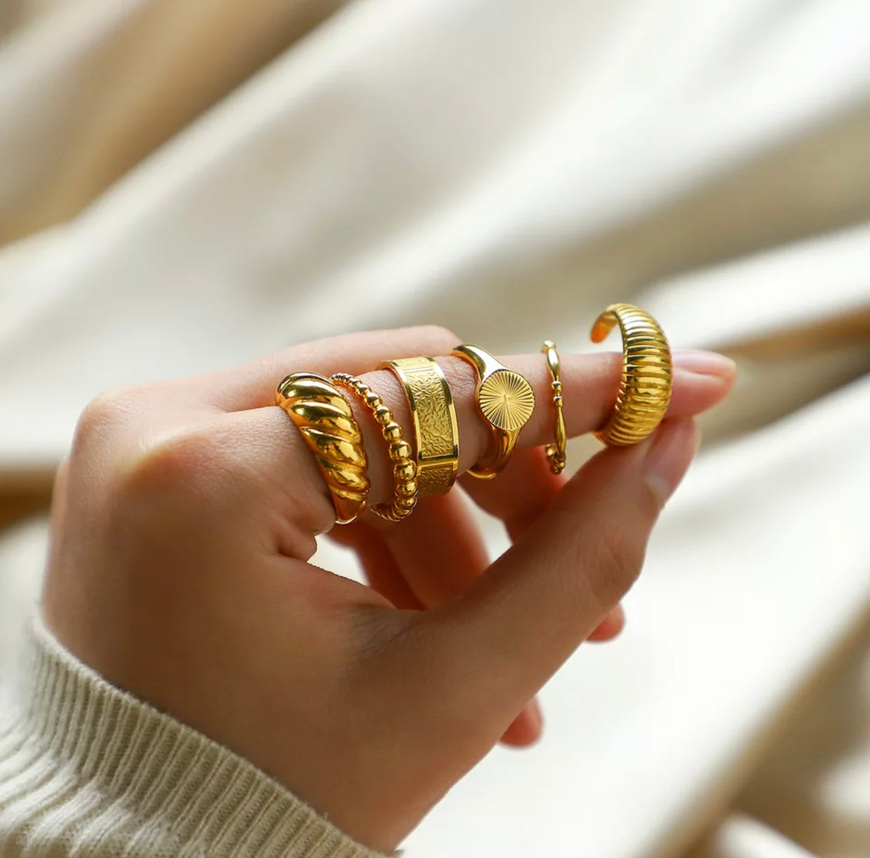 NICOLA HEART SHAPED RING