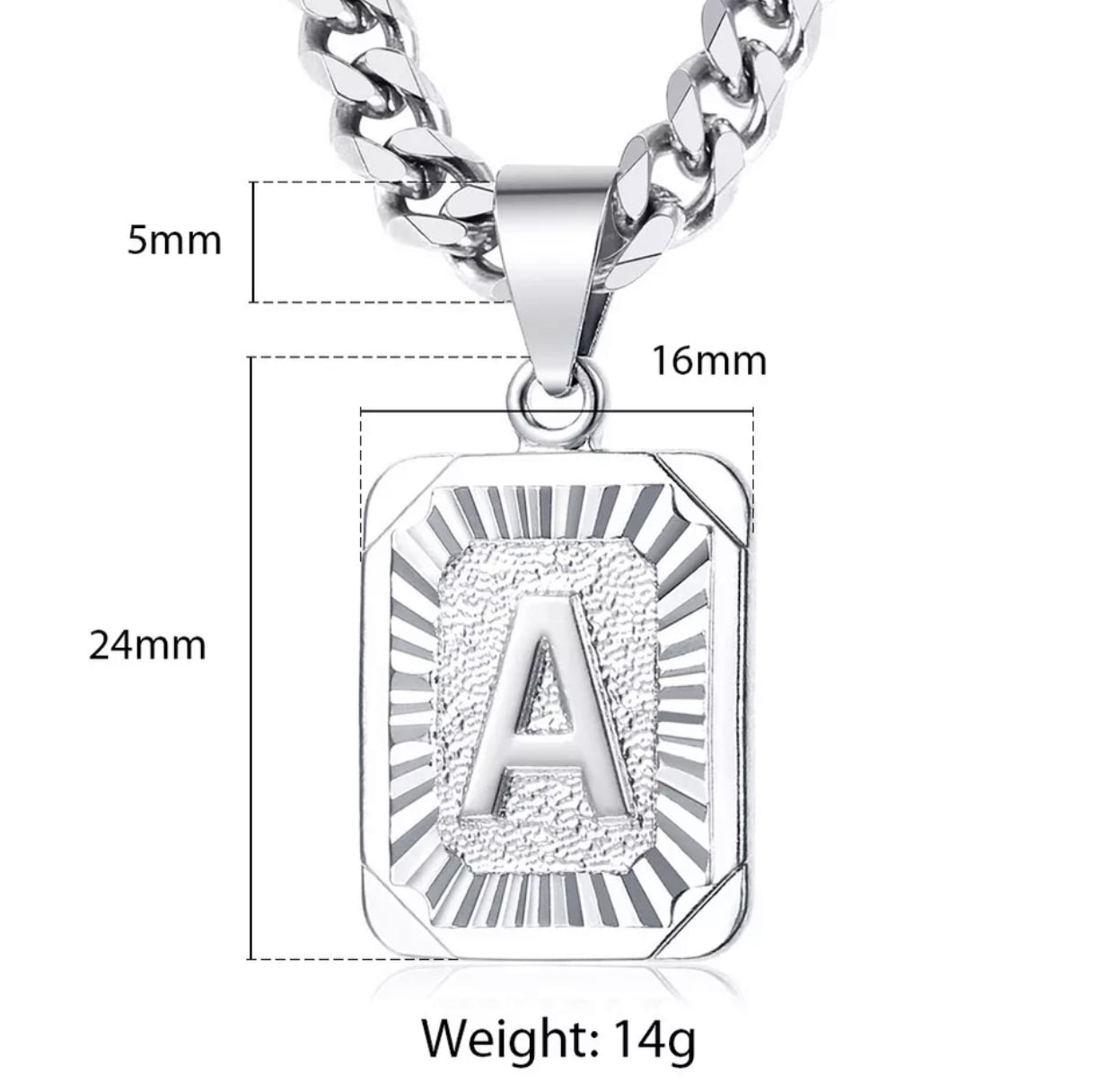 STEFANIA INITIAL NECKLACE