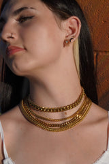 GIOVANNA LINK CHAIN CUBAN NECKLACE