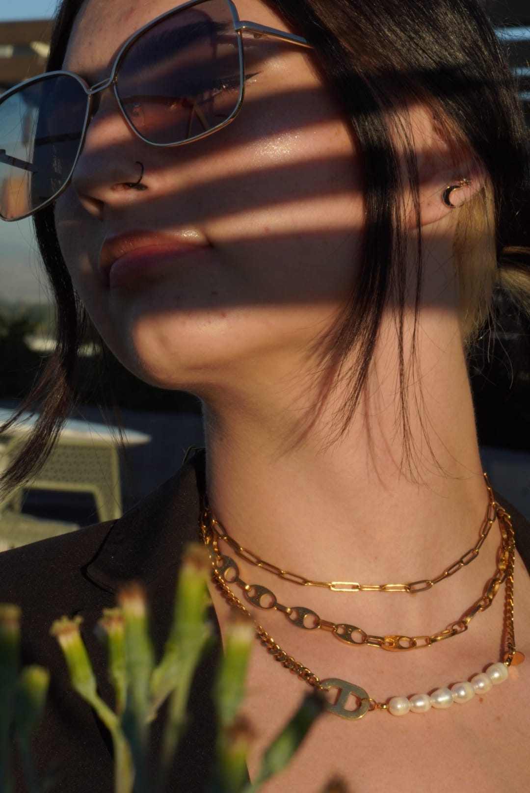 GEMMA PAPERCLIP NECKLACE