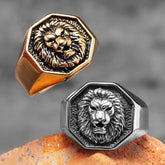 FRANCESCO LION MENS RING