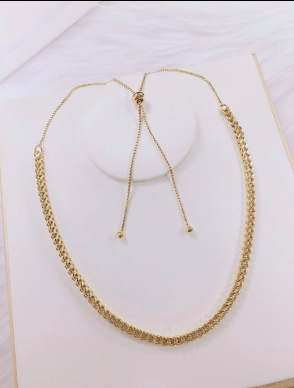 GIOVANNA LINK CHAIN CUBAN NECKLACE