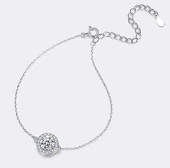 MARGAUX STERLING SILVER 1CT MOISSANITE BRACELET