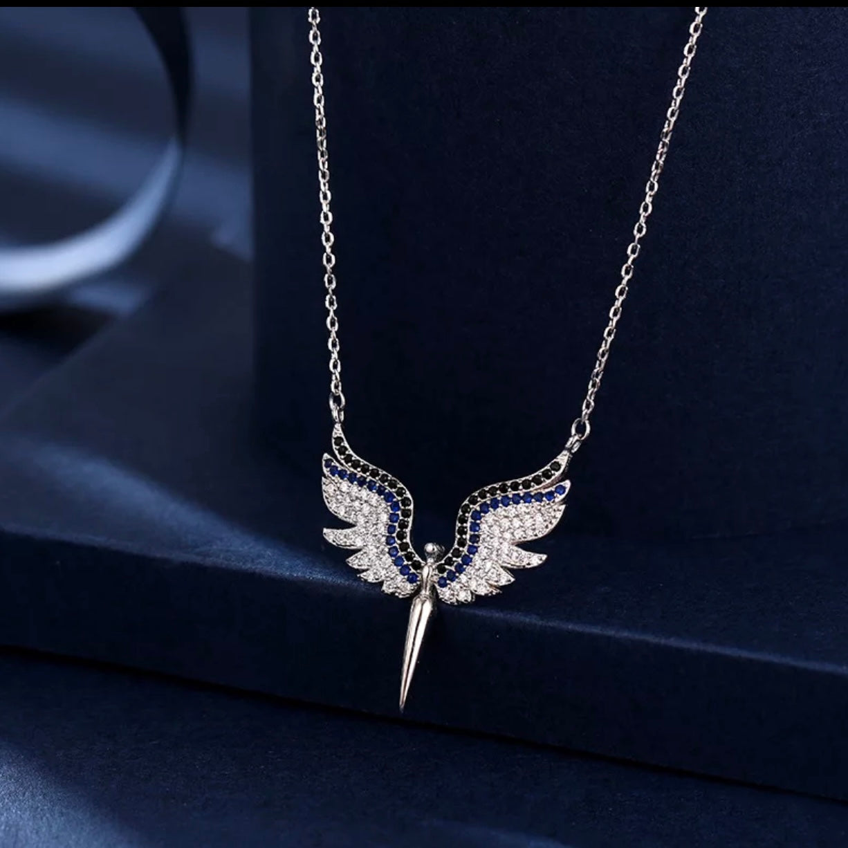 TATIANA LADY ANGEL WINGS NECKLACE