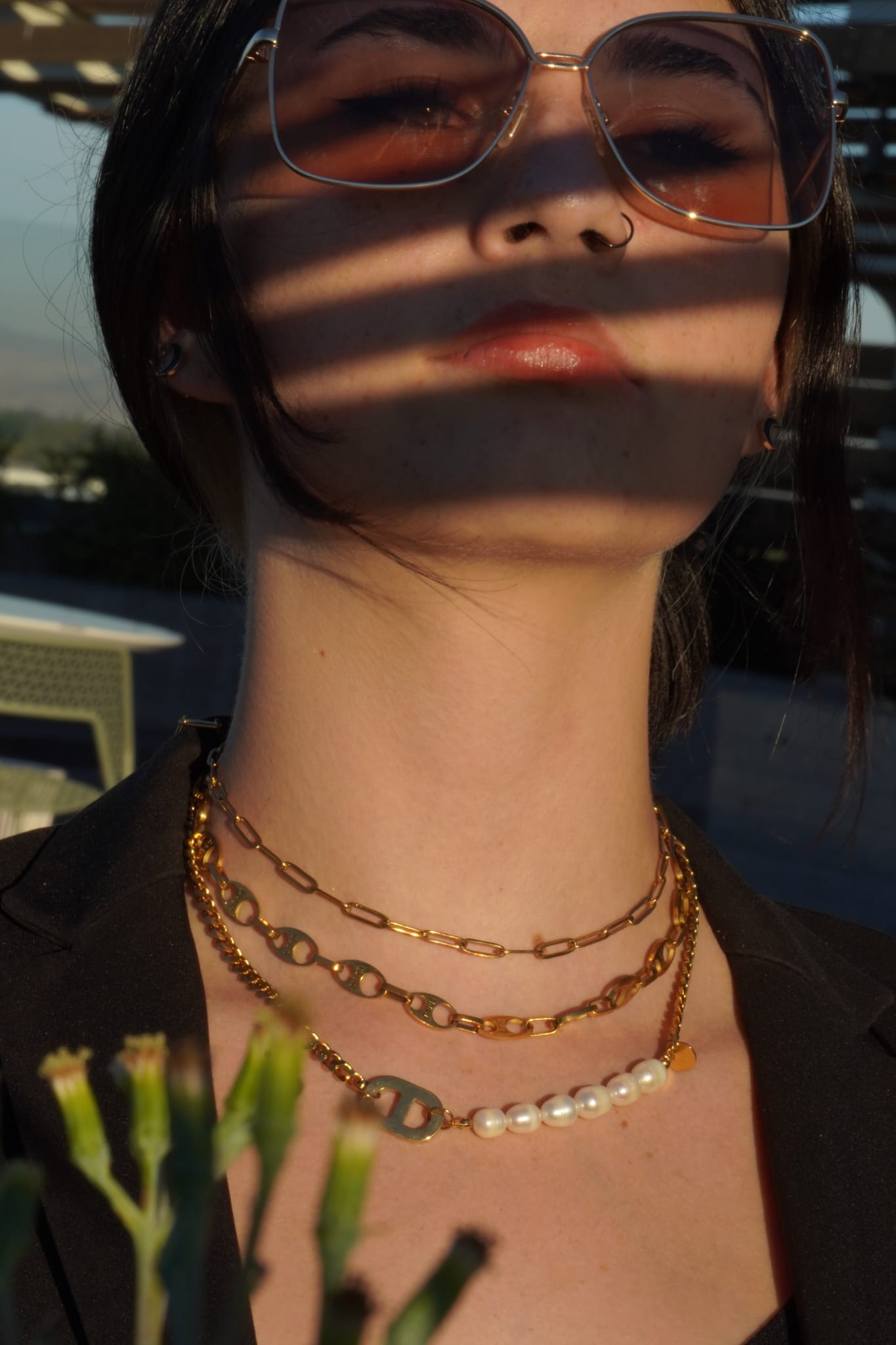 FABRIZIA PARIS LUNK CHAIN NECKLACE