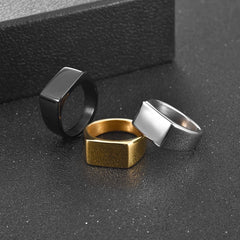 NICHOLAS MENS RECTANGLE RING