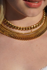 GIOVANNA LINK CHAIN CUBAN NECKLACE
