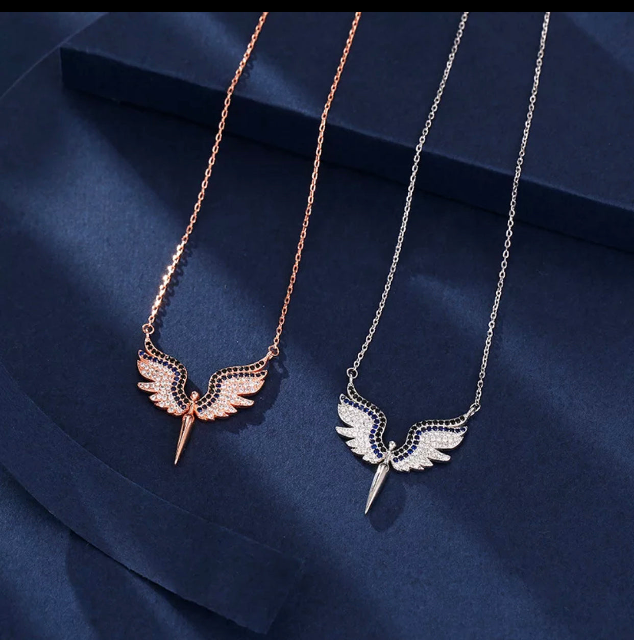 TATIANA LADY ANGEL WINGS NECKLACE