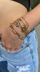 LUDOVICA HEART CHAIN BRACELET