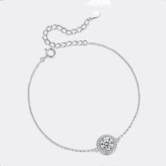 MARGAUX STERLING SILVER 1CT MOISSANITE BRACELET