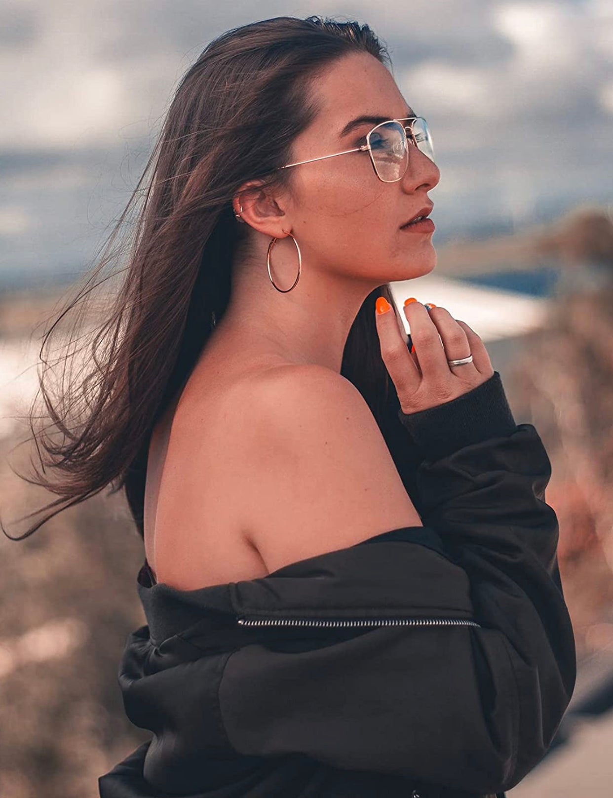 ECHO CLASSIC HOOP EARRINGS
