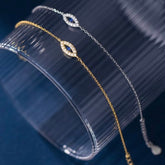 ASTRA STERLING SILVER CLASSIC EVIL EYE BRACELET