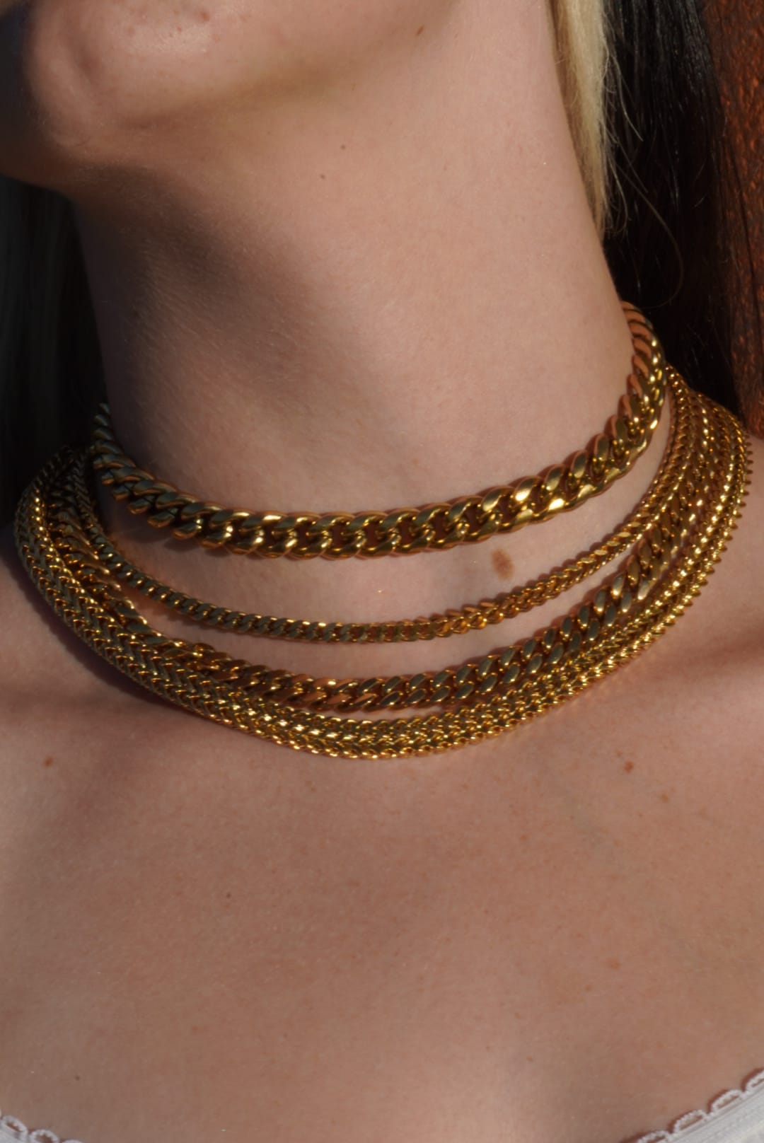 GIOVANNA LINK CHAIN CUBAN NECKLACE