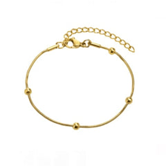 GRETA STERLING SILVER DAINTY BRACELET