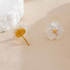 RILEY FLOWER STUD EARRINGS