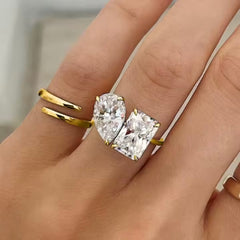DULCE PEAR RADIANT CUT RING