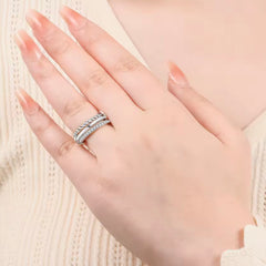 STERLING SILVER STACK RING