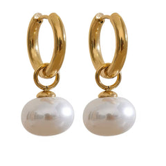 ALLESSANDRA TEAR DROP PEARL EARRINGS